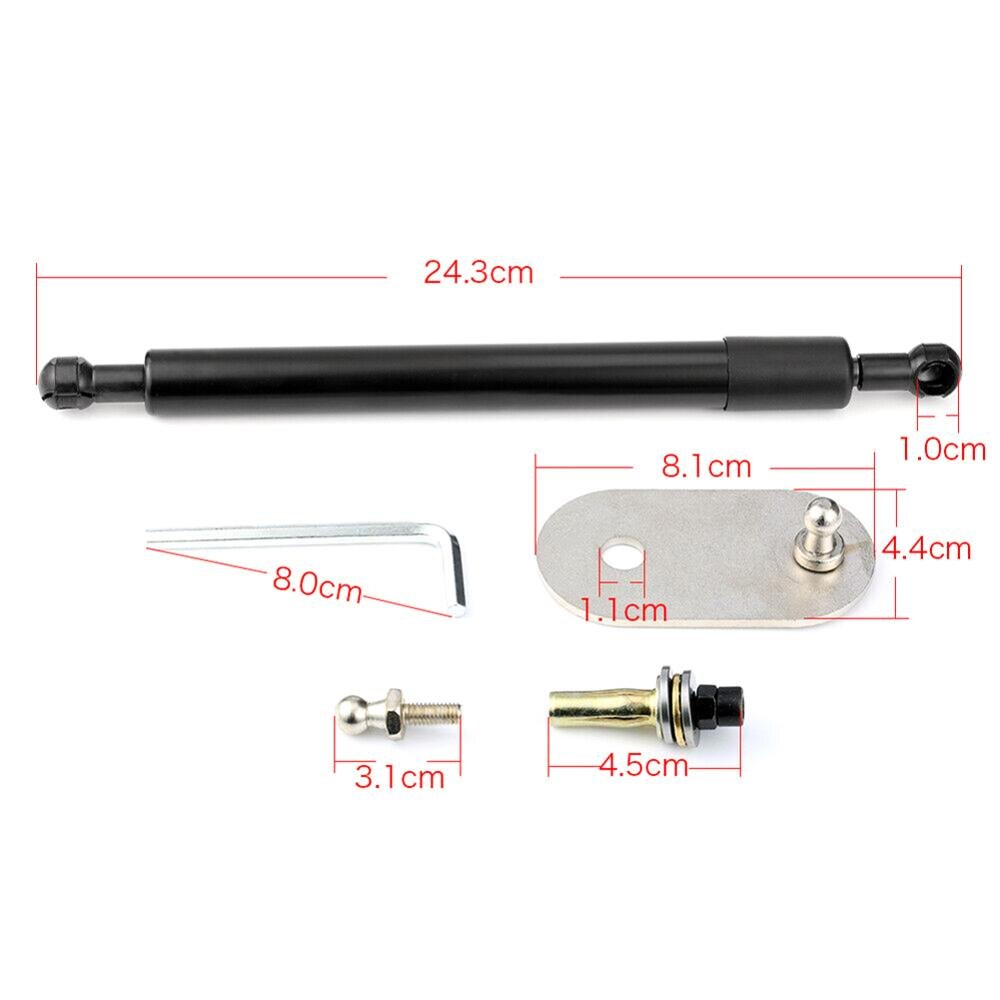 for 2003 Dodge Ram 1500 2003 Dodge Ram 2500 3500 Pickup DZ43300 Stainless Rear Tailgate Gas Shock Assist Struts Damper