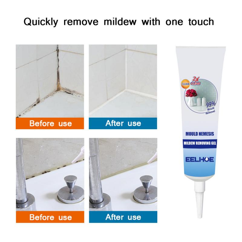 20g Household Wall Mildew Remover Cleaner Gel Wall Joint Cleanin Mildew Removal Household Toilet Inner Corner Mildew Removal Gel