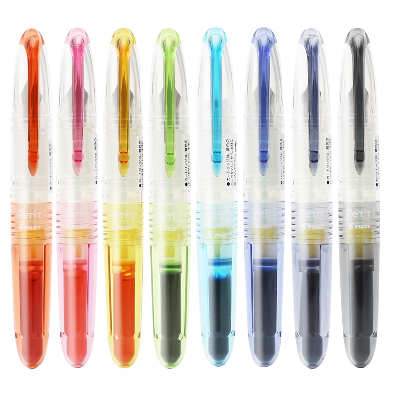 1PC transparent calligraphy pen and ink, Pilot DIY filofax drawing graffiti pens, planner pen