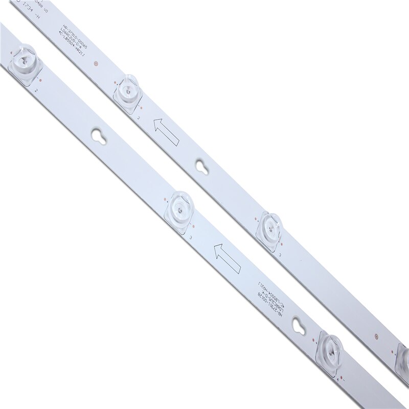 LED BacklightL strip 4C-LB5505-PF02J 4C-LB5505/04-HR06/14J For L55s4900fs L55s4900 55d2900 L55P2 L55E5800A thomson 55uc6406