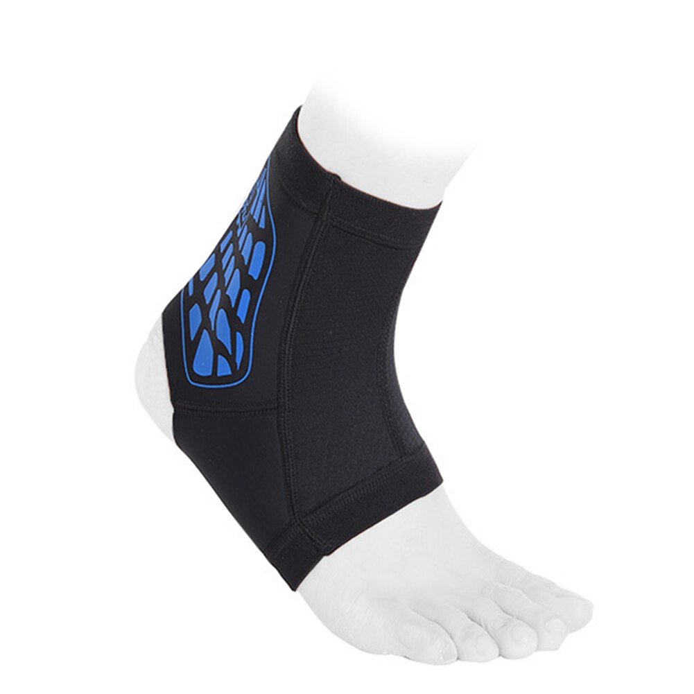 Sport Enkel Ondersteuning Beschermen Voet Running Voetbal Basketbal Brace Strap: Blue / M