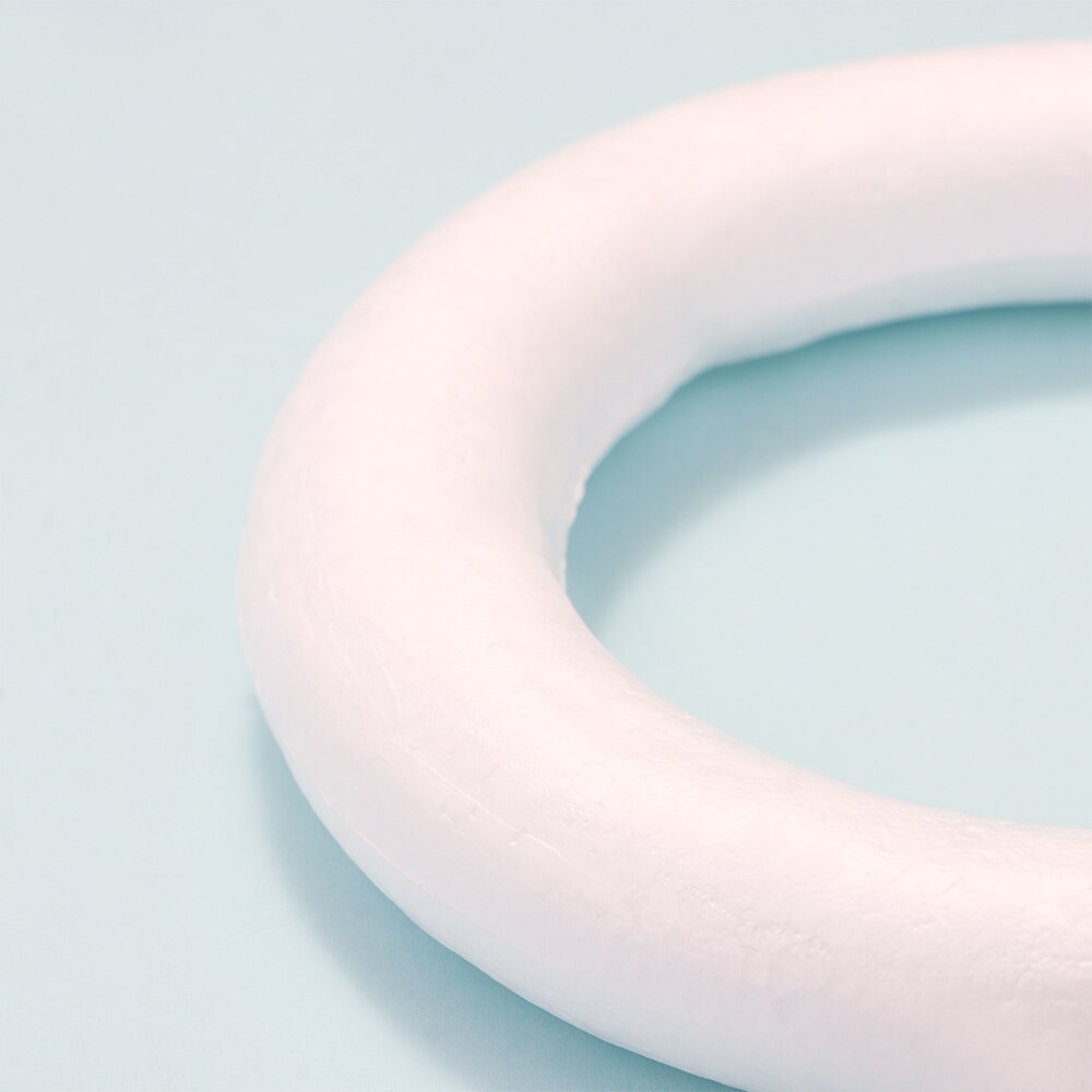 XMAS Polystyrene Styrofoam Foam Ring For Craft DIY Accessory Handmade Party Decorations