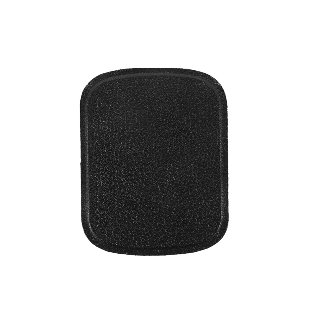 Universal Black Magnetic Disk for Car Phone Holder Metal Leather Plate Iron Sheets for Magnetic Air Vent Mount Car Stand Stand: WHITE