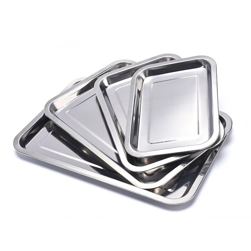 Stainless Steel Grill Plate Dish Drying Tray Dish Washer Kitchen Tableware
