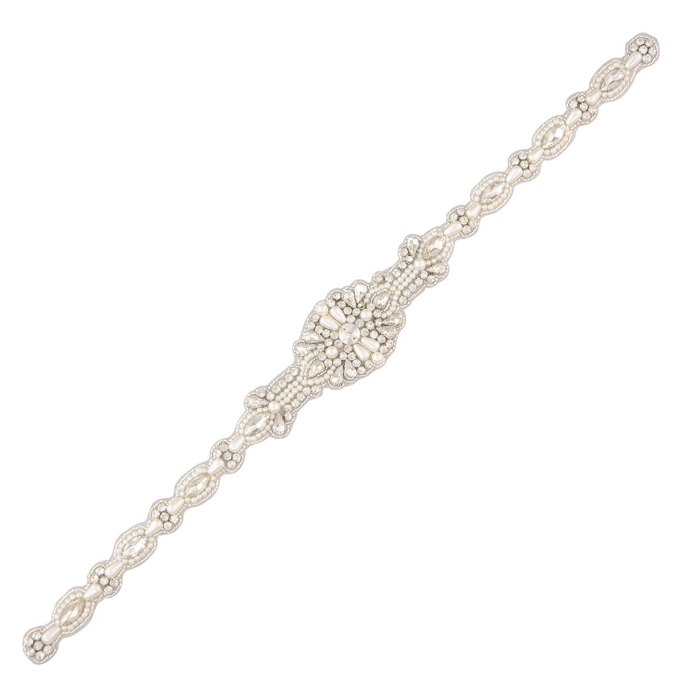 ZMS388 Rhinestone Belt Wedding Dress Belt Bridal Belt Wedding Accessories Mariage Sash Bridesmaid Belt Wedding Belt Women Belt: applique