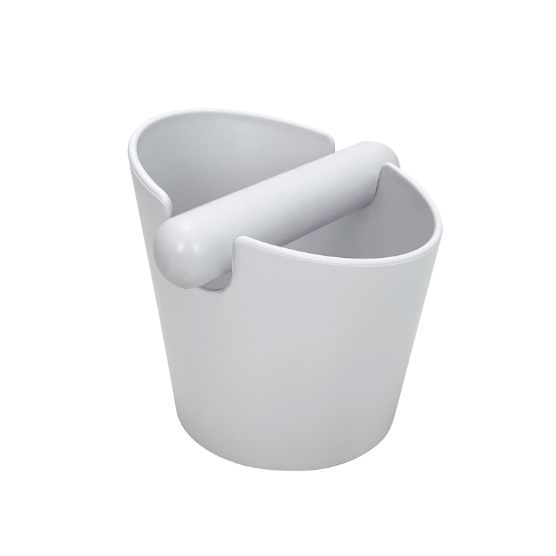 Koffie Klop Box Anti Slip Schokabsorberende Espresso Grind Grond Container Dump Afvalbak Thuis Cafe Accessoires Barista Gereedschap: Licht Geel