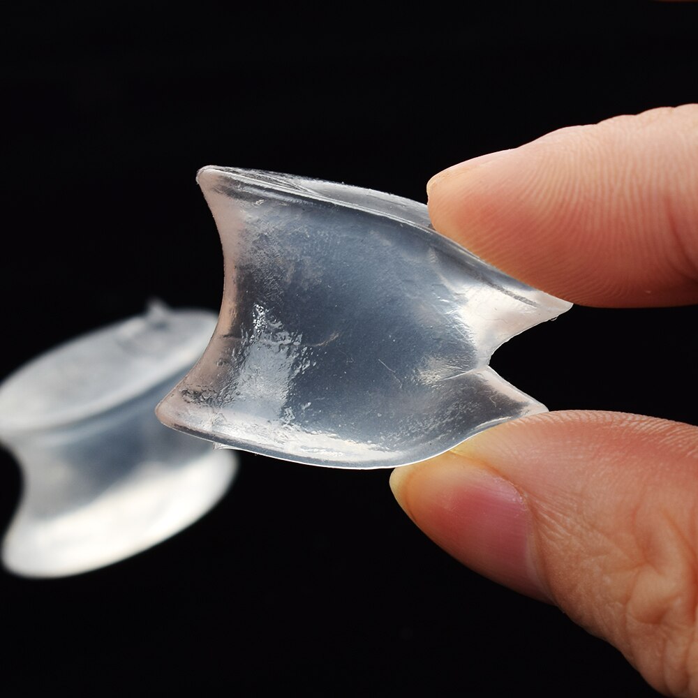 2Pcs /pair Soft Silicone Toe Separators Spacer Straightener Foot Bunion Pain Relief Tool
