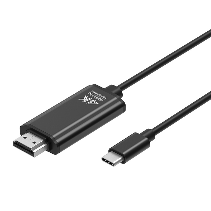 Kabel wyświetlacza type-c do HDMI 4K 60Hz S10 do telewizora z dużym ekranem MacBook do HD