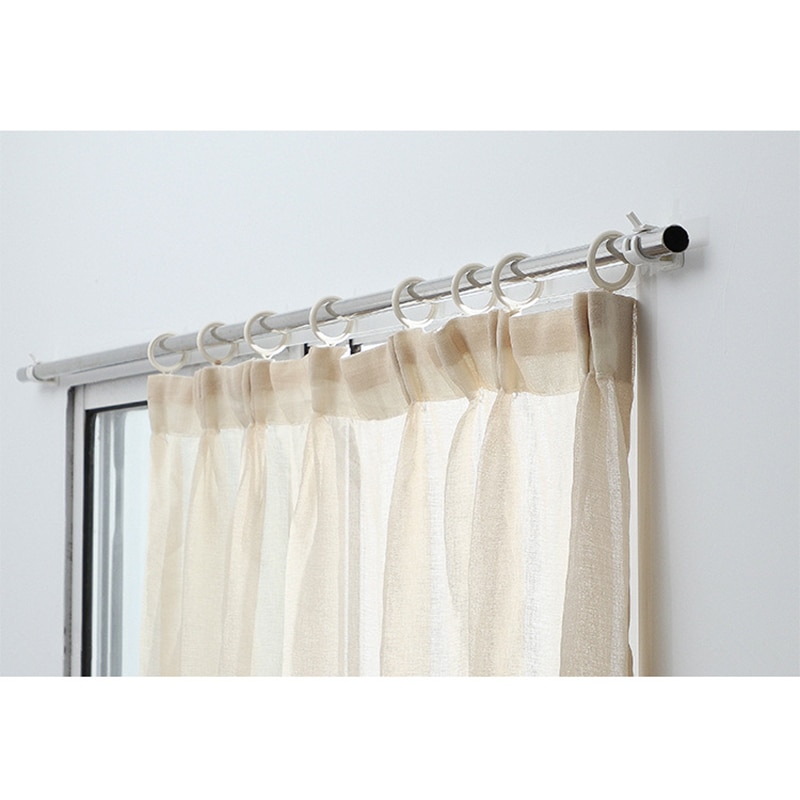 Comprar 2 piezas soporte para barra de cortina ajustable sin clavos