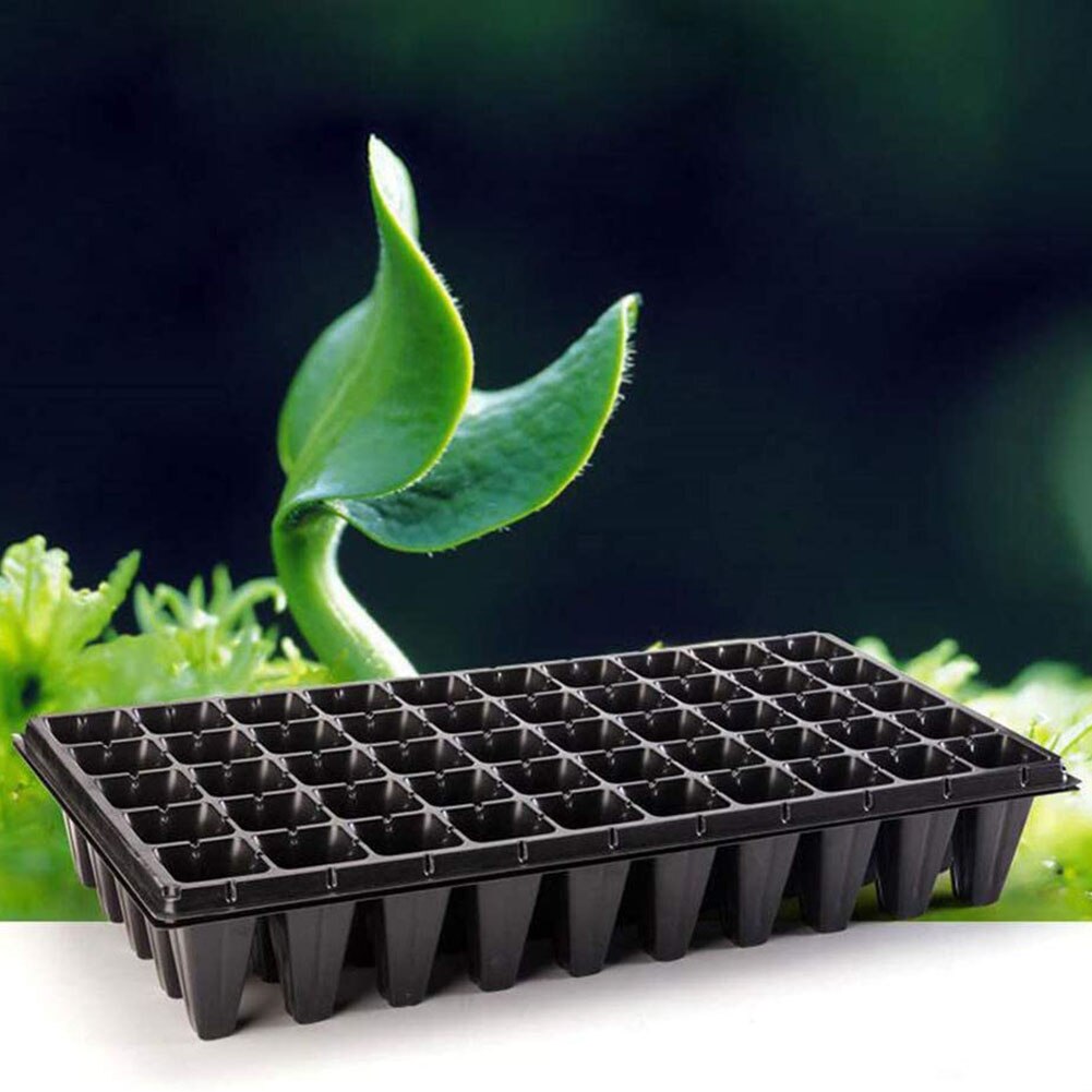 32/50/72 Hole Nursery Grow Box Propagation Cell Seedling Starter Tray Extra Strength Seed Germination Plant Flower Pot Container