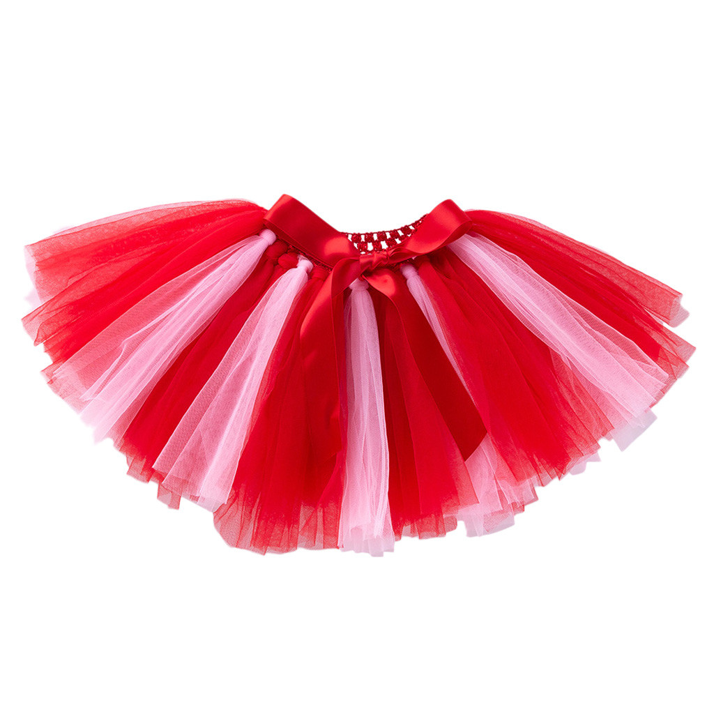 Neugeborenen Baby Felsen Mädchen saias spodnica spodniczka Bunte tanzen Ballett Tüll Ballettröckchen Regenbogen Felsen Kostüm Ballettröckchen Felsen