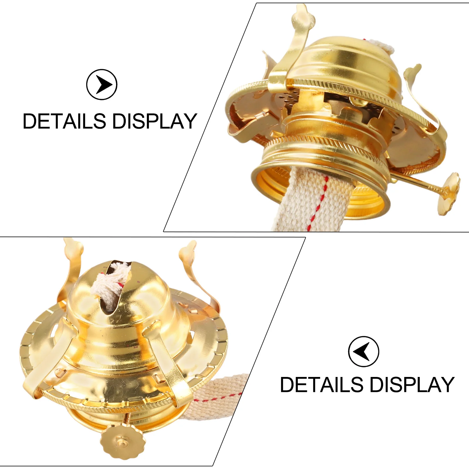 1 Set Olielamp Brander Met Kerosine Lamp Vervangende Lamp Accessoire Lamp Olie Brander Lamp Olielamp Oliebrander