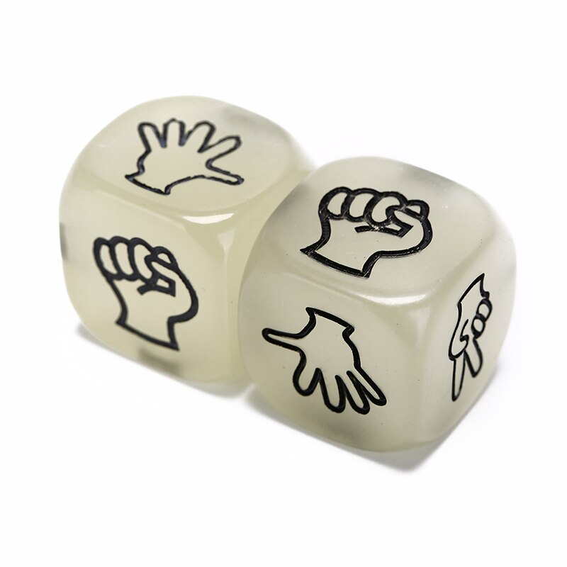 Fun Board Game Night Bar Dice 6 Side Licht Lichtgevend Speelgoed Ktv Entertainment Game Dice Noctilucent