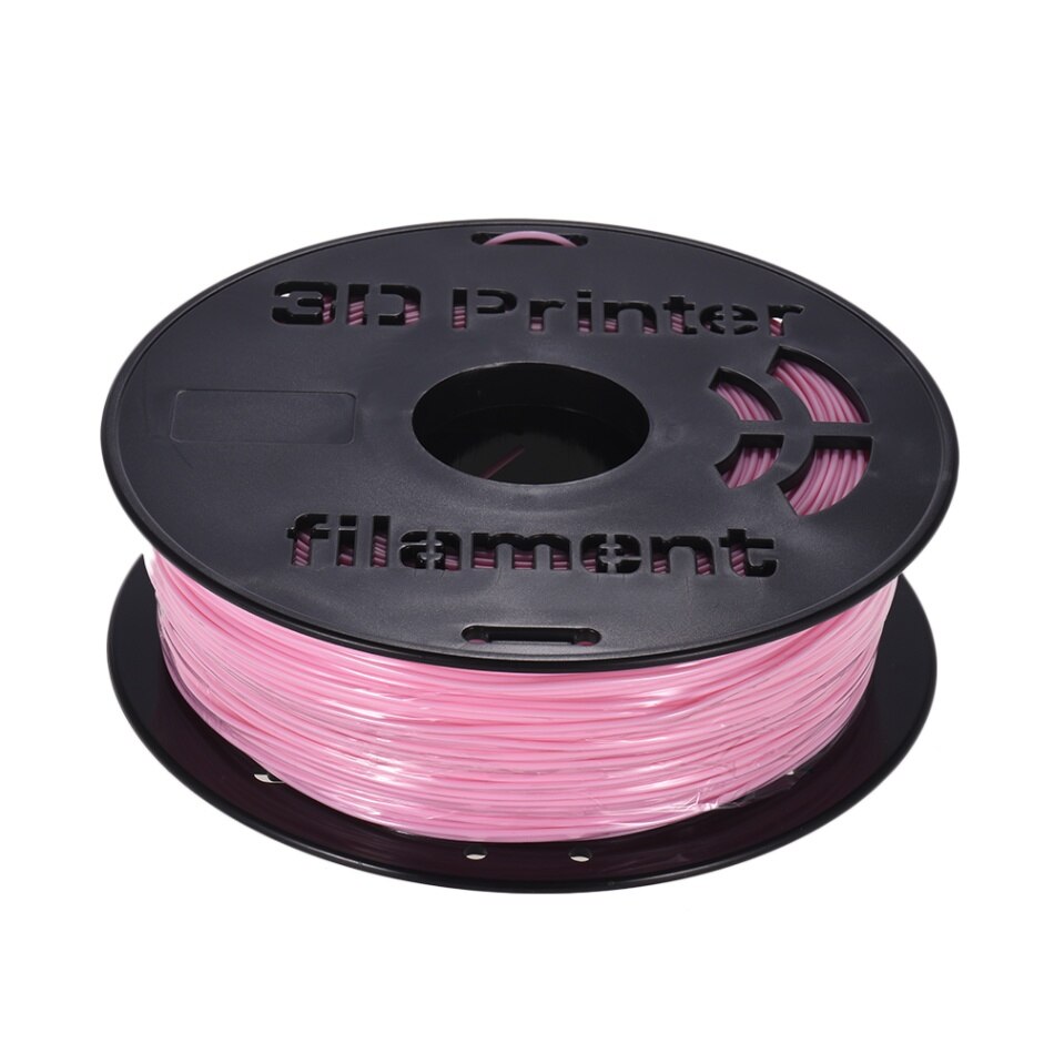 Pla filamentti 3d tulostinmateriaali pla filamentti 1.75mm halkaisija tulostusmateriaalin tarjonta 3d tulostinta 1kg/  kela: Vaaleanpunainen