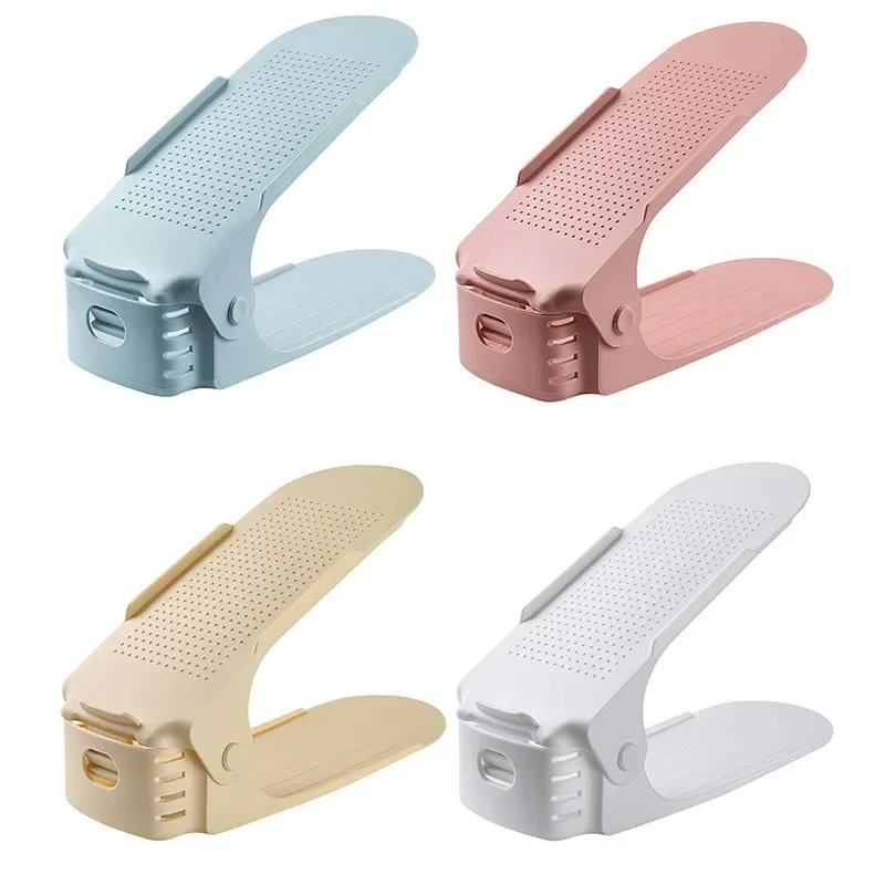 Empileur de chaussures réglable, fentes à chaussures, économiseur d'espace, double pont, support T1 pour l'organisation du Cisco,