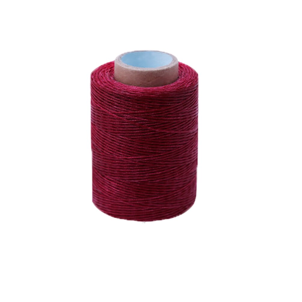 250M 150D Flat Waxed Sewing Line Waxed Thread Leather Waxed Cord For Leather Craft Hand Stitching Tool: 35