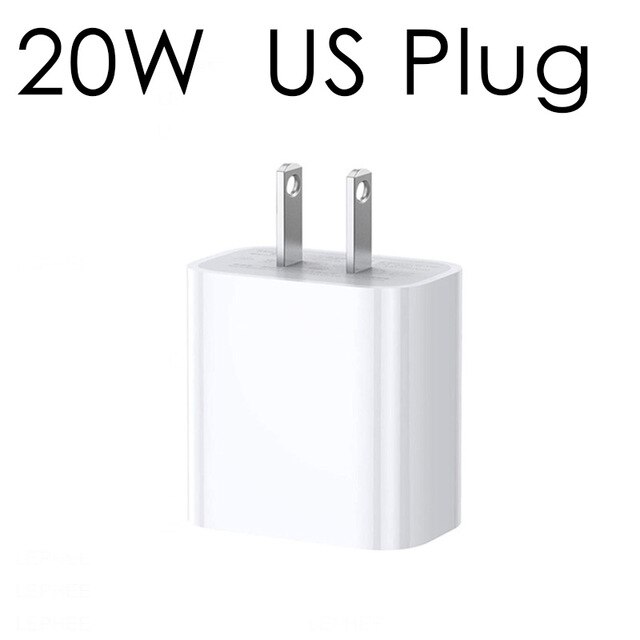 20W Mag Veilig Usb Fast Charger Adapter Voor Magsafe Apple Iphone 12 Pro Max Mini Magnetische Draadloze Oplader Pd quick Charge Plug: 20W US