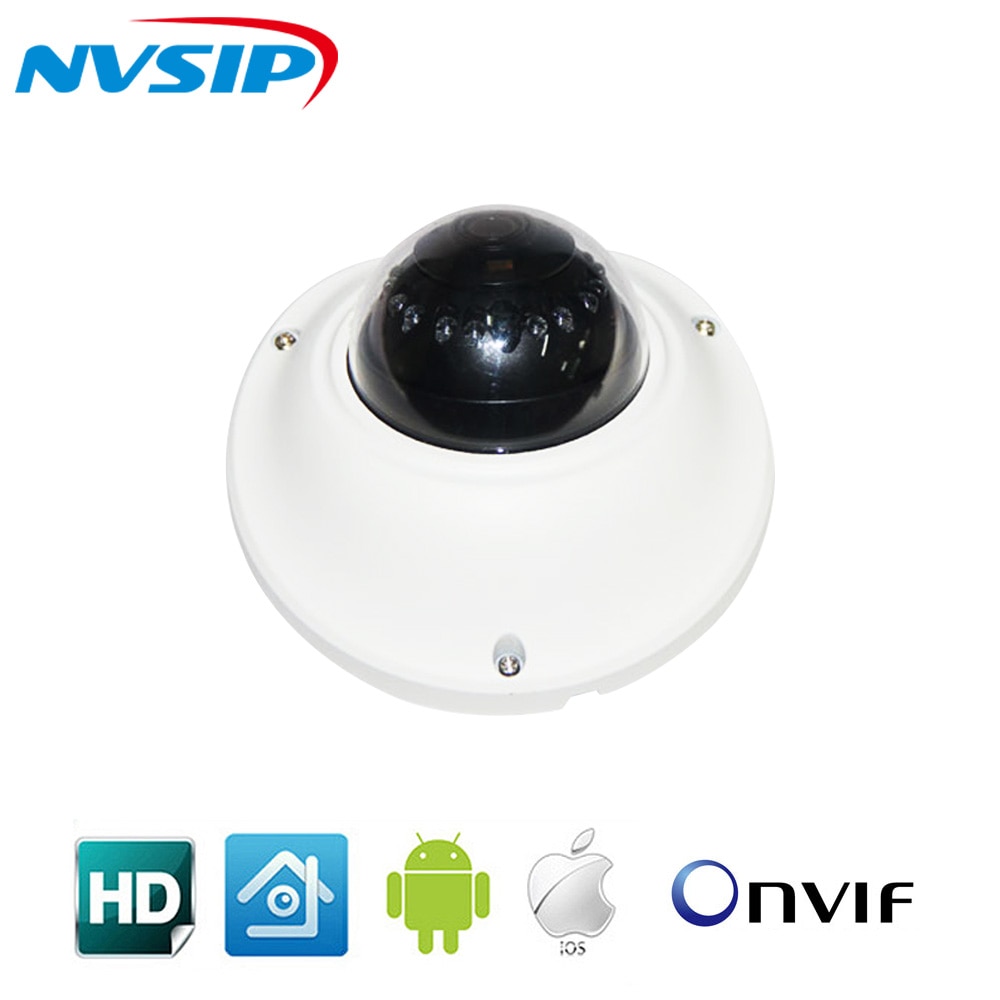 POE 1080P Dome IP Camera Onvif IPCamera HD CCTV Camera 2.0MP Elevator Camera Lift Anti-vandal Power over Ethernet POE Camera