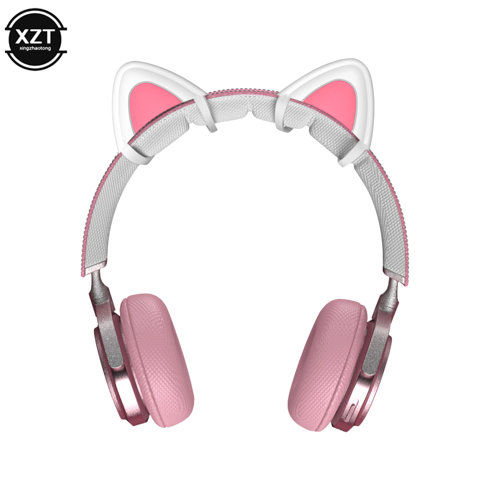 Schattige Koptelefoon Accessoires Kat Oor Geschikt Voor Hoofdtelefoon Gaming Headsets Bevestiging Stereo Headset Decoratie