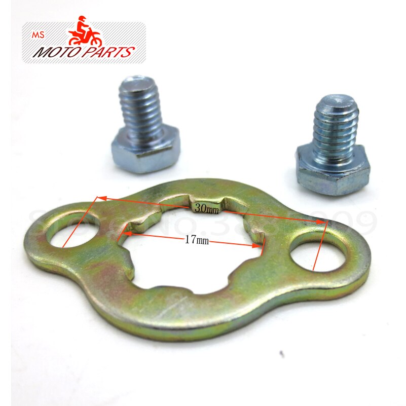 Pignone 12 Z 428 17mm Con Piastra Di Sicurezza Dirt Bike Pit Quad Atv Monkey Dax - Foto 9