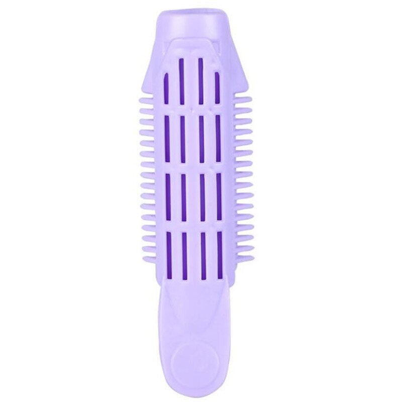 6 Stuks Haar Krultang Clip Self Grip Volume Haar Krultang Clip Natuurlijk Pluizig Krullend Haar Styling Dragen Haar Styling Rollers: Rood