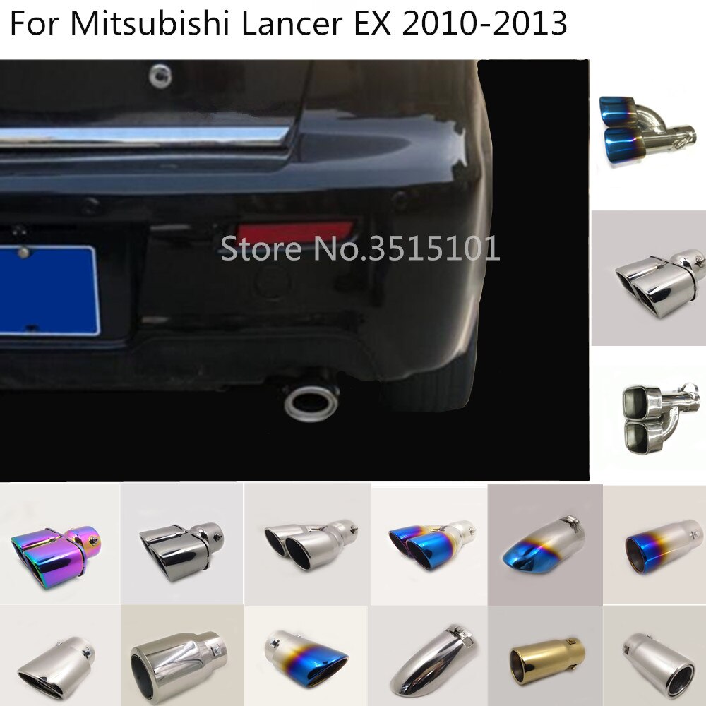 Car Muffler End Tail Pipe Dedicate Outlet Exhaust For Mitsubishi Lancer EX