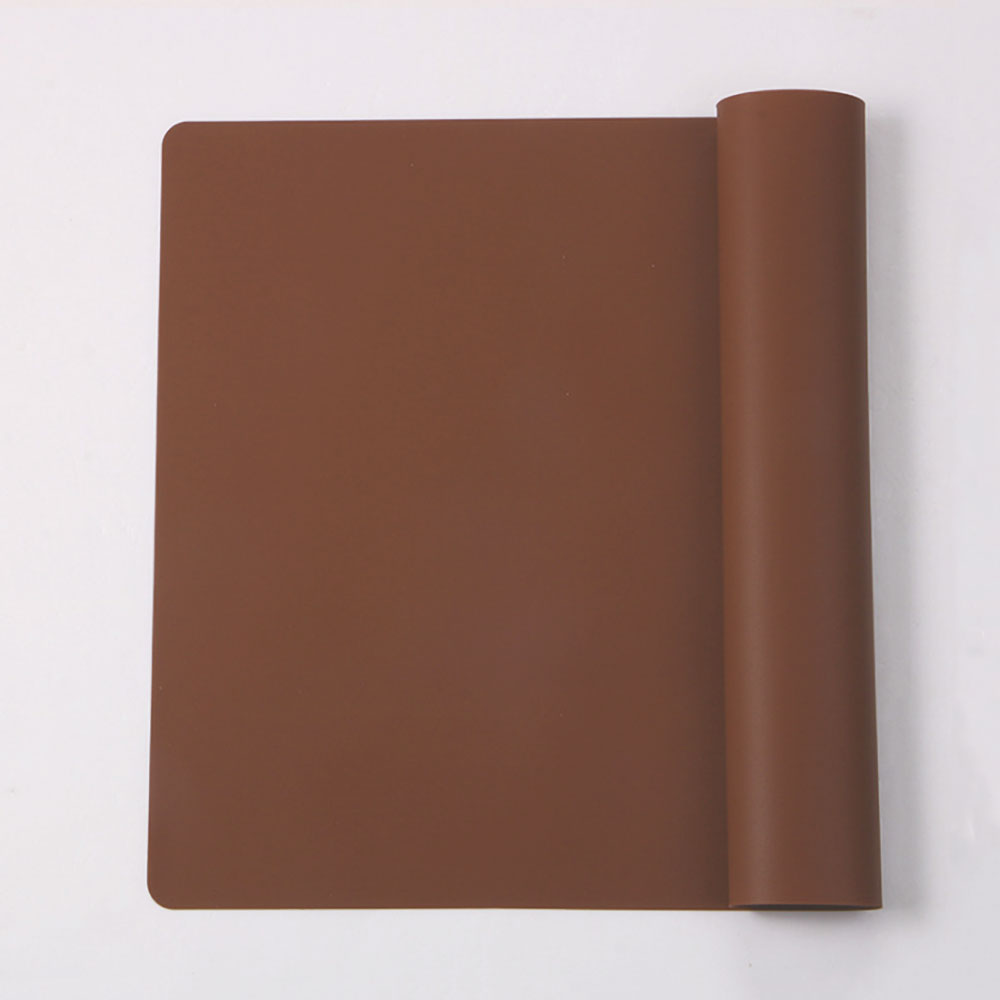Silicone World Siliconen waterdichte placemat Tafelmat Warmte-isolatie Antislip Wasbaar Duurzaam voor keukeneetgereedschap: Rood