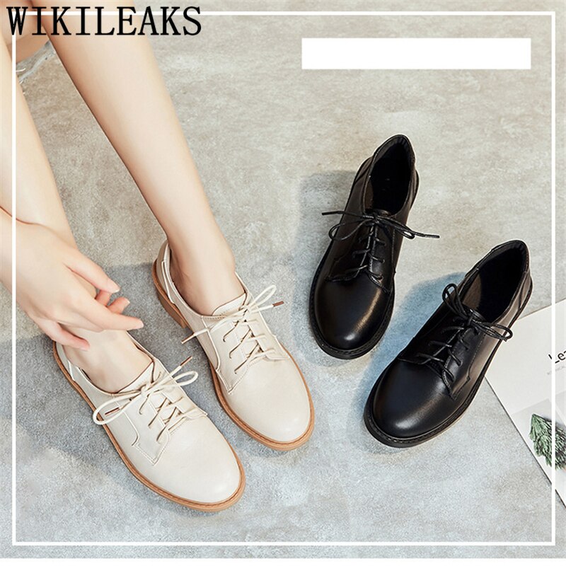 leather shoes women korean shoes creepers oxford shoes women zapatos casuales de mujer calzado mujer escarpin femme
