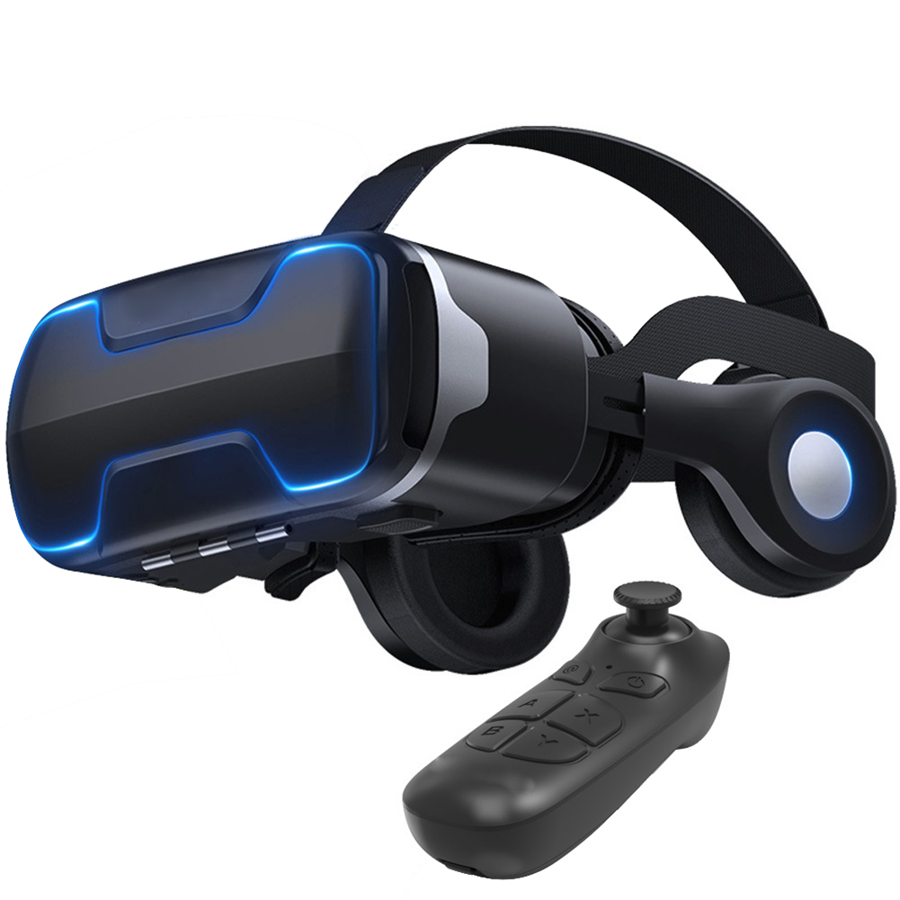 Cuir artificiel pour 4.7-6 pouces téléphone réalité virtuelle lunettes stéréo casque en carton VR casque films jeux vidéo 3D lunettes: VR B03