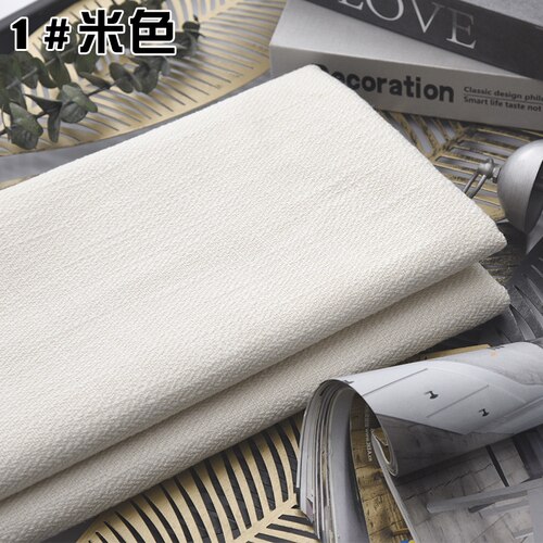 Width 148cm Old Coarse Linen Cloth Cotton fiber Diy sofa upholstery fabric Diy Tablecloth By the yard: 1