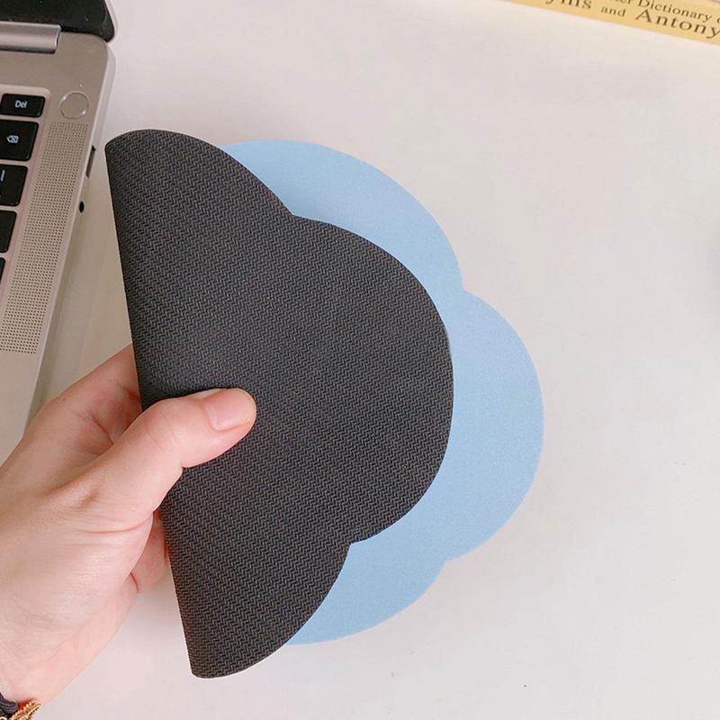 Cute Mouse Pad Small Girl Ins Girl Table Mat Soft Cushion blue Japanese Kawaii Computer Keyboard Mat Non-slip Mouse Pad