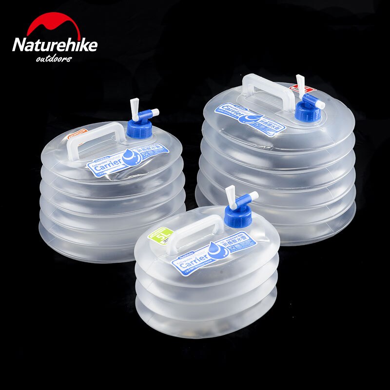 Naturehike Outdoor Opvouwbare Water Container Opvouwbare Emmer Opslag Pe Food Grade Camping Emmer Opvouwbare Waterpot