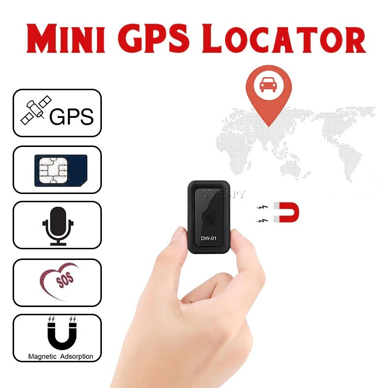 Magnetic Mini Localizador GPS Kids Tracker WIFI/LBS Real Time Locator ...
