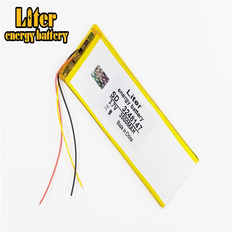 3 Wires 3248147 Battery Pack for 7&quot; Irbis TX21 TX69 TX57 TX22 TX54 TX33 TX34 TX50 TX25 TX71 TX72 TX46 3G Tablet Polymer li-ion