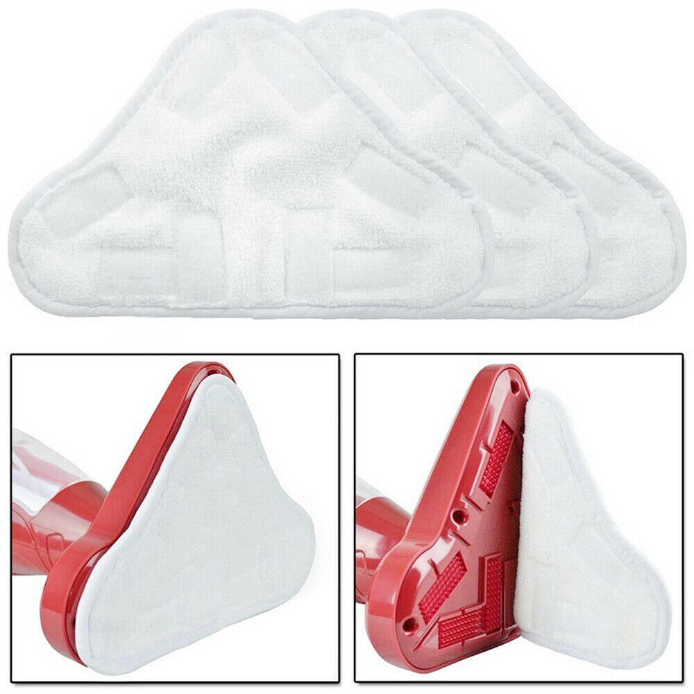 6Pcs Microfiber Thuis Vloer Stoomreiniger Mop Pad Mop Hoofd Vervanging Pad Steam Cleaning Kleding Voor H2O H20 X5