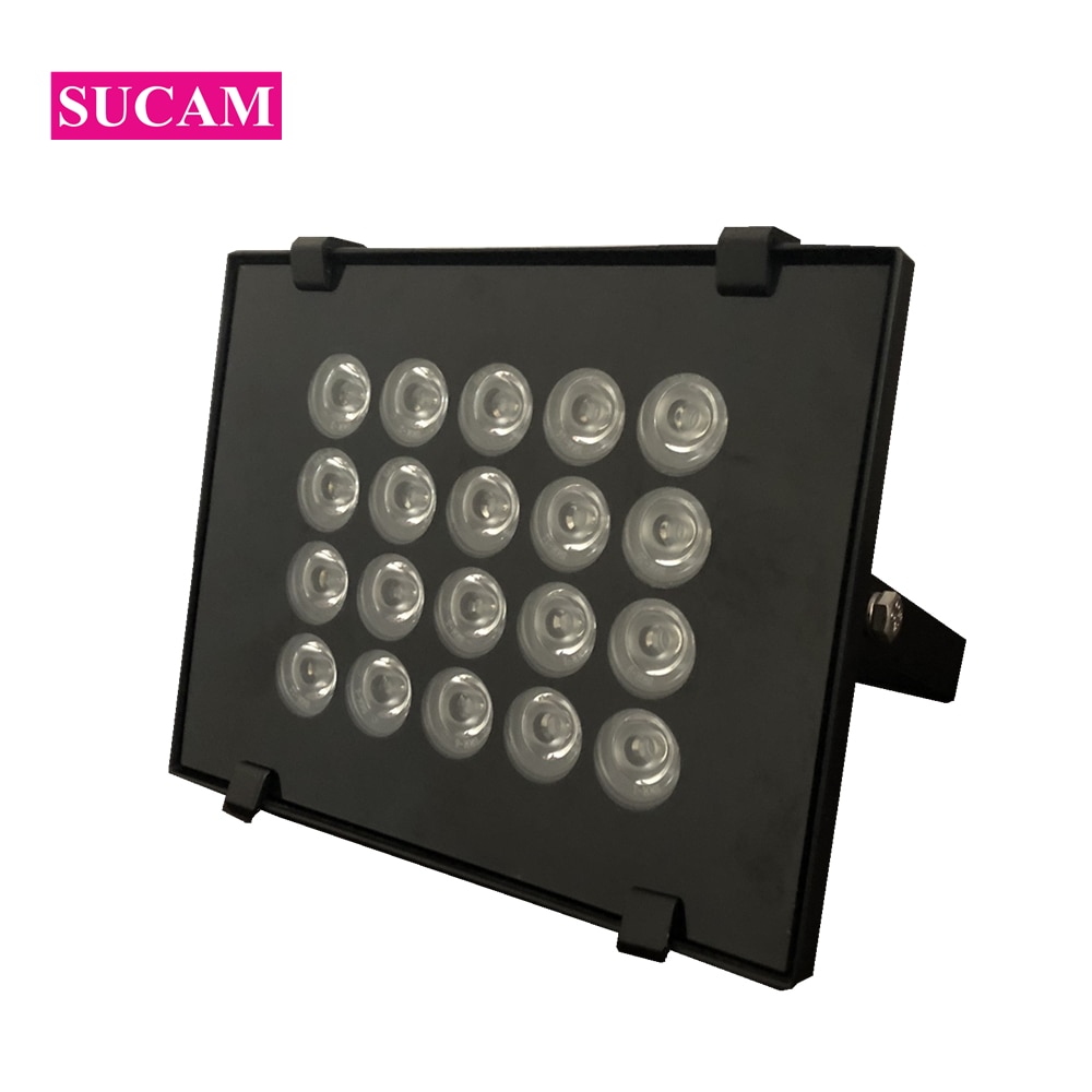Ac 220V Infrarood Illuminator 850nm 20 Stuks Array Ir Illuminatoring Cctv Vullen Licht Infrarood Nachtzicht Leds Voor Cctv camera