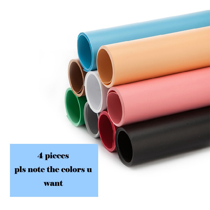 68*130cm jednokolorowe matowe matowe pcv tło płyta fotografia tło materiałowe wodoodporne przeciwzmarszczkowe: Srebrny