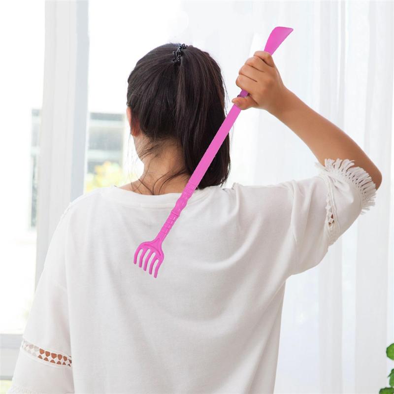Tiges de Massage multifonctions en résine PP, 1 pièce, pour gratter le dos, griffe de Massage suspendue, corne de chaussure, lève-chaussures