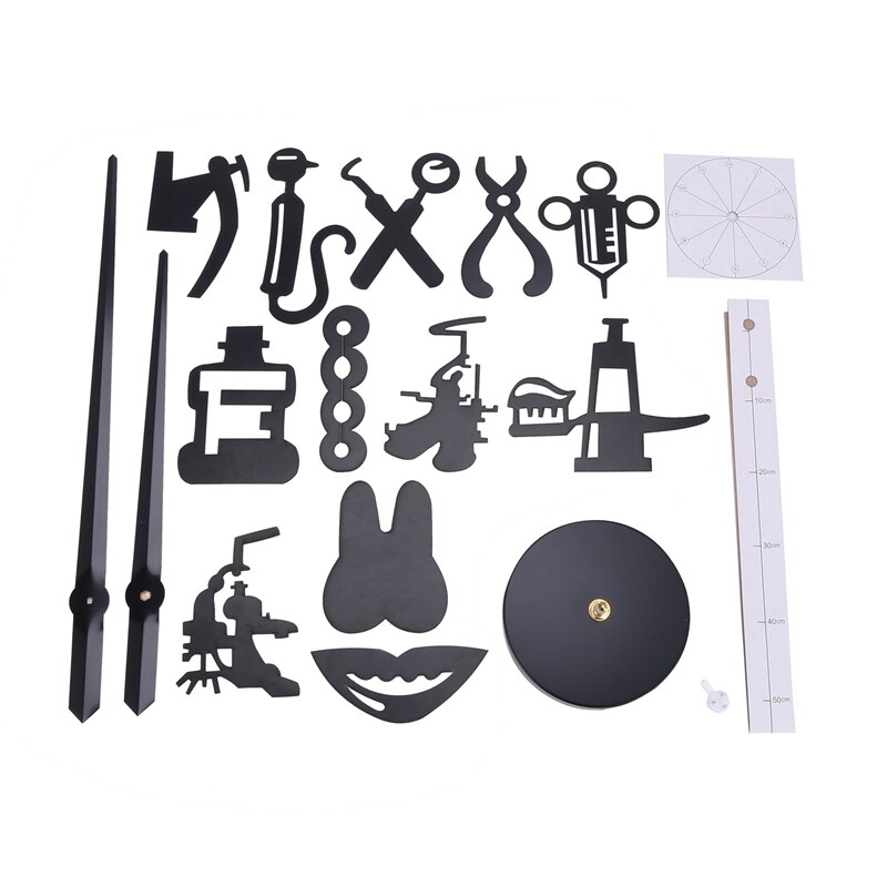 Dentist DIY Giant Wall Clock Oversized Wall Clock Big Needle Mirror Dentist Office Decor Dentist Art: Default Title