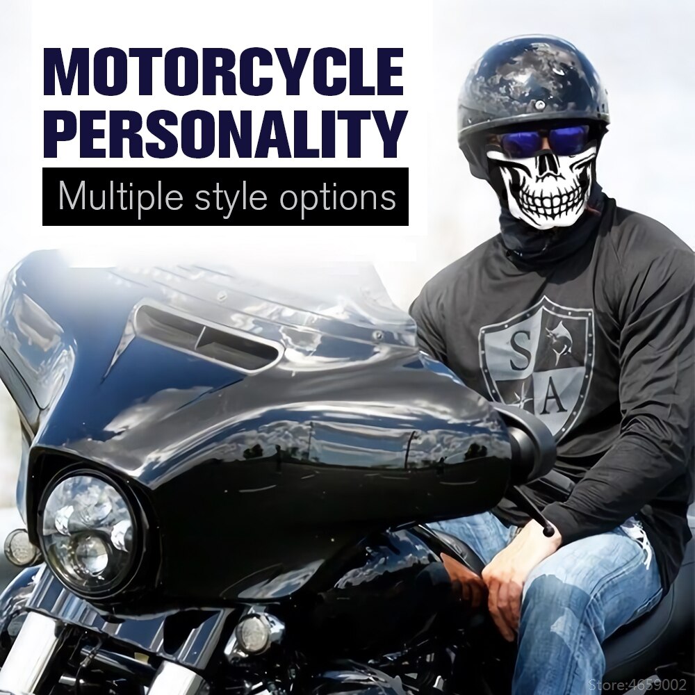 Motorrad Gesicht Maske Motorrad Gesicht Schild Sturmhaube Atmungsaktive Multifunktions Moto Halb Maske Schnell Trocknend Motor- Sjaal Anti-Uv