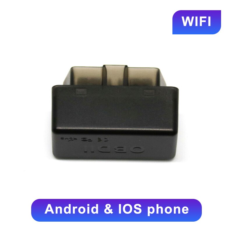 Runningway ELM 327 Car Code Scanner Tool Bluetooth/Wifi Super MINI ELM327 OBD2 Suppot All OBD2 Protocols: WIFI