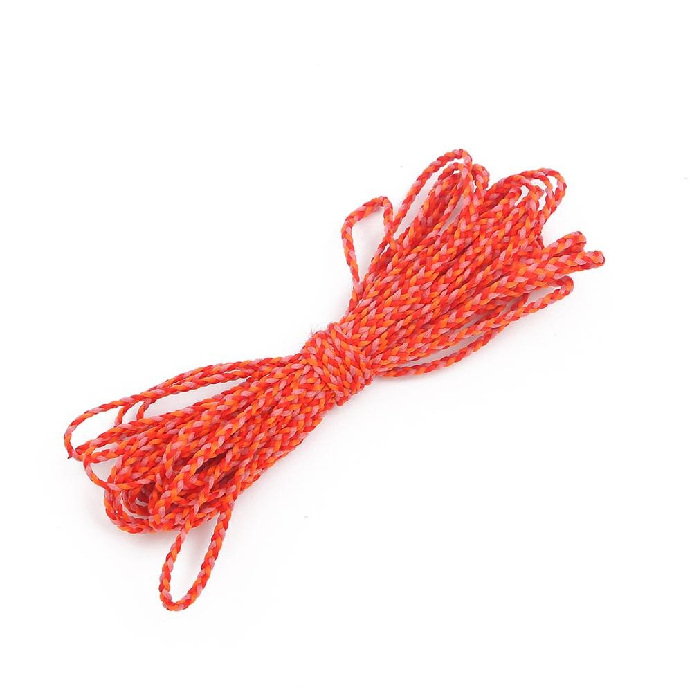 5m leveys 2mm polyesteripuuvilla punottu köysi naru kierretty makrameennyöri askarteluun kodintekstiilit hääkoristelutarvikkeet: Tyyli 07