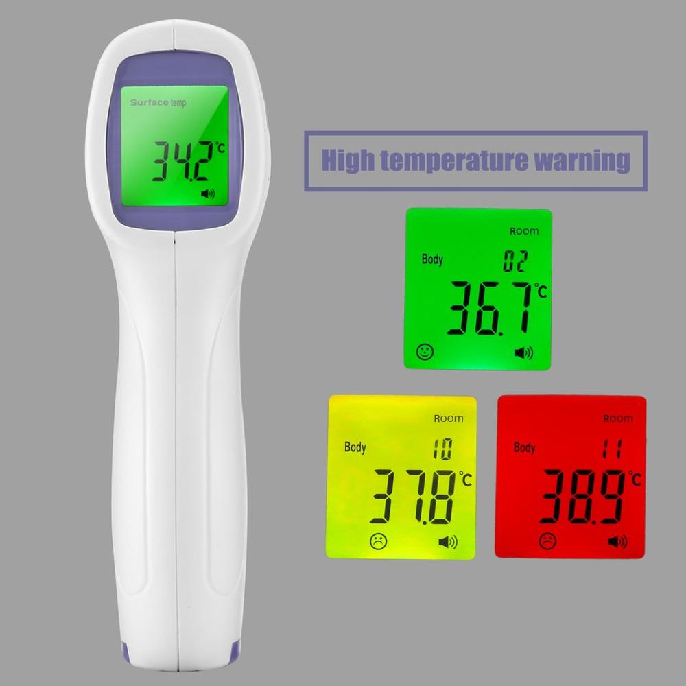 Handheld Infrared Thermometer Fast Speed High-temp Warning Accurate Infrared Thermometer Home Handheld Thermometer EW-01