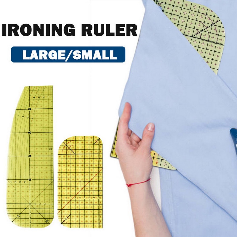 Ironing Ruler Fabric Measuring Tool Tailor Craft DIY Sewing Supplies