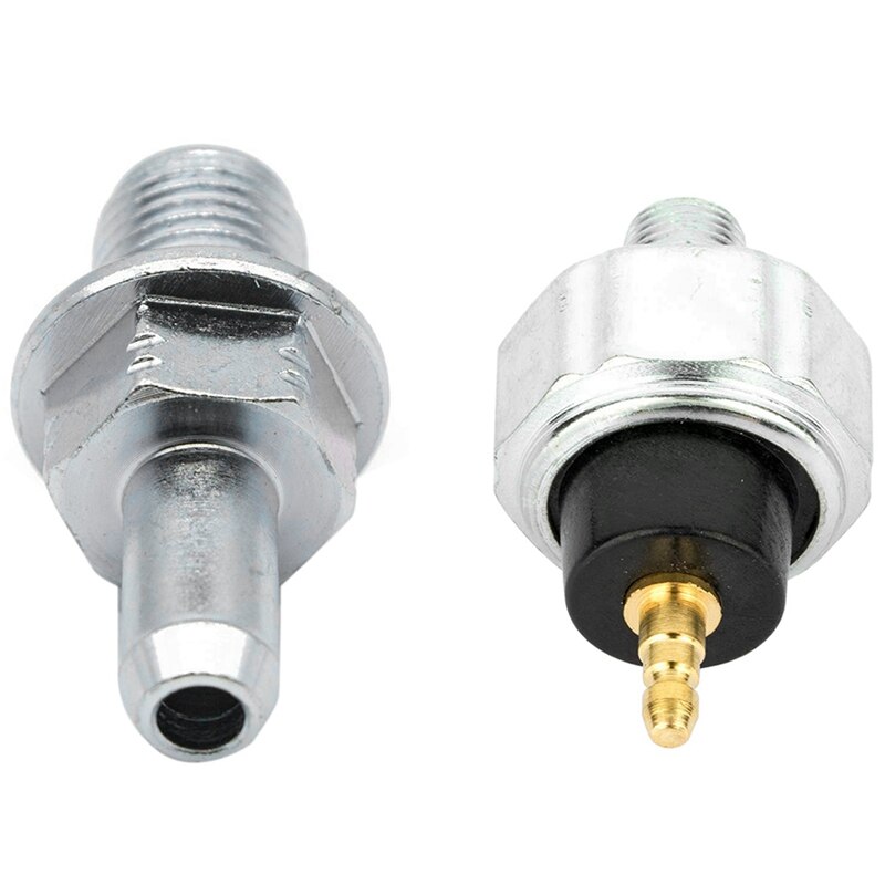 1pcs Car Positive Crankcase Ventilation Check Valve Exhaust Valve & 1pcs Oil Pressure Switch Sending Unit Sensor