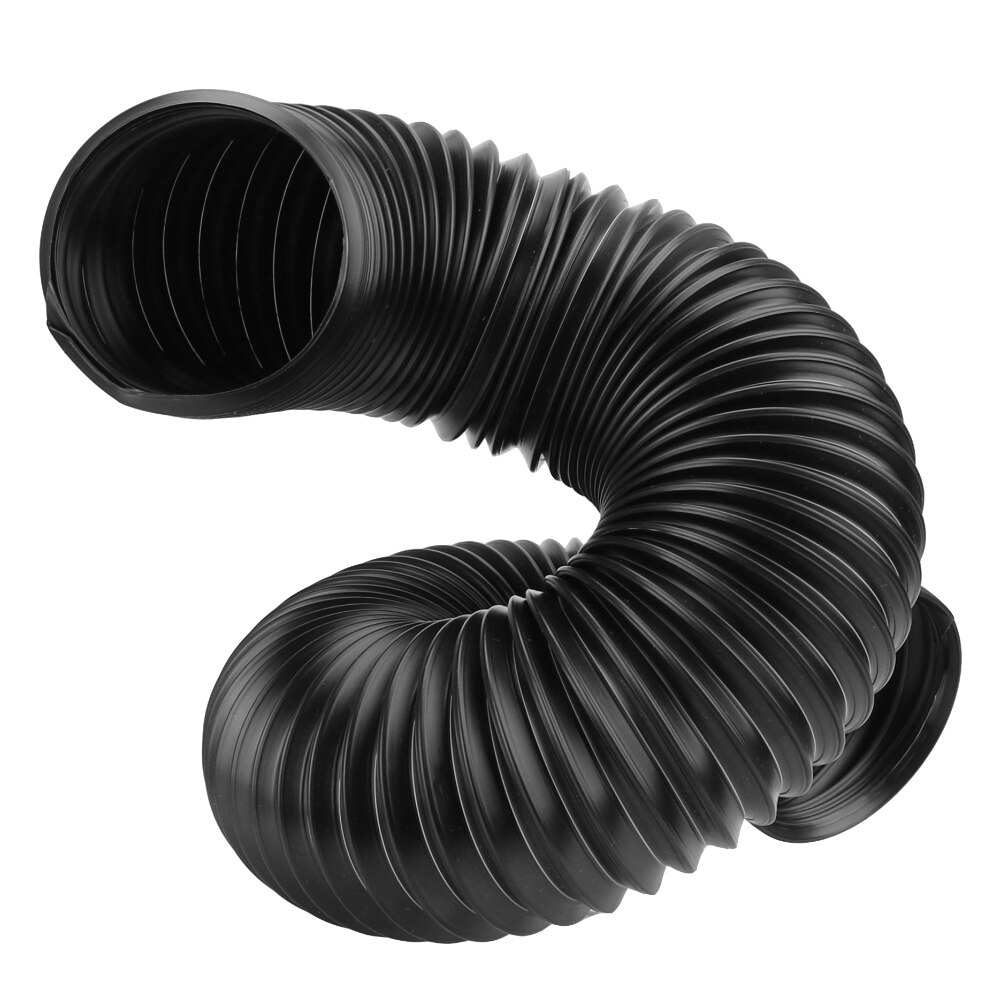 76MM Car Modification Tube Air Intake Pipe Universal Feed Hose Pipe Flexible Cold Air Ducting With Connector & Braket