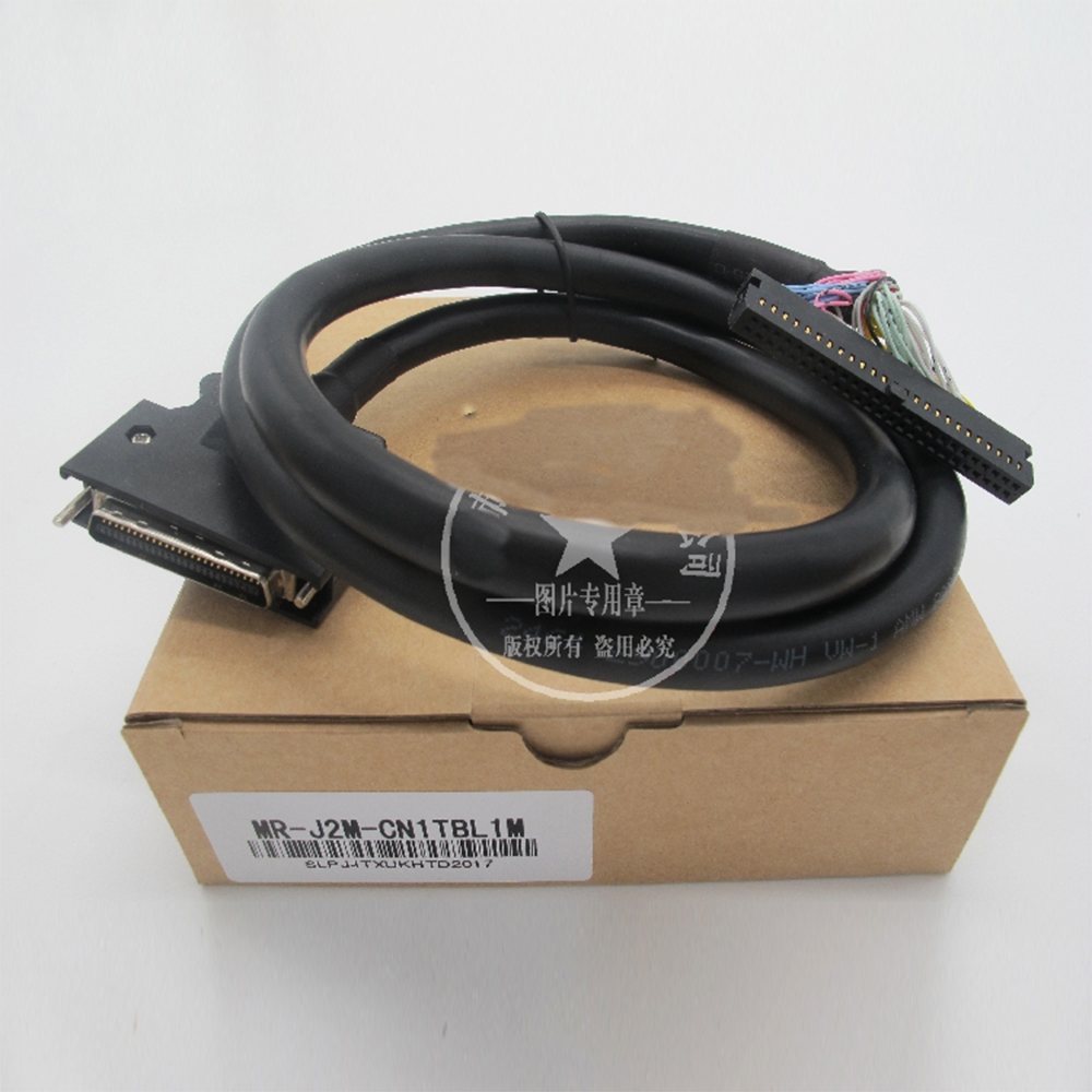 Mitsubishi Junction Terminal Block MR-TB50 With Mitsubishi CN1 Cable 1m MR-J2M-CN1TBL1M