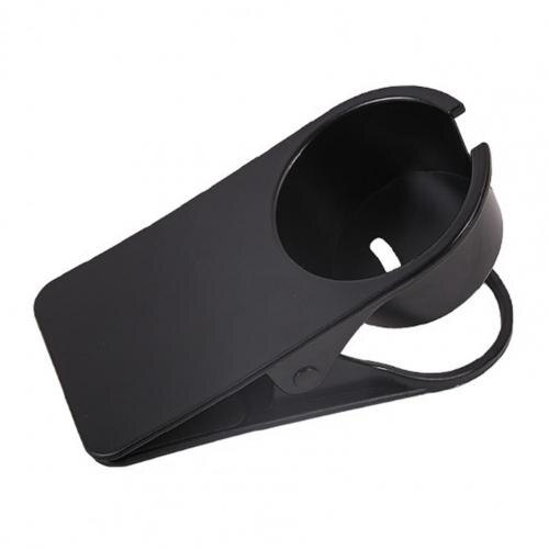 Duurzaam Tafel Rand Klem Anti-Slip Drinken Bekerhouder Clip Makkelijk Te Gebruiken Smart Smart Drinkbeker houder Clip: Black
