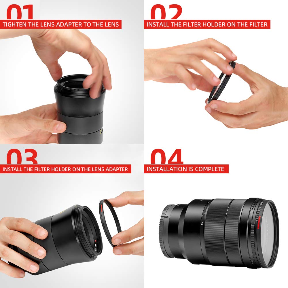 49-77 49mm-77mm 49mm Bis 77mm Metall Schritt hoch Ringe Linse Adapter Filter kamera Werkzeug Zubehör Neue Neue