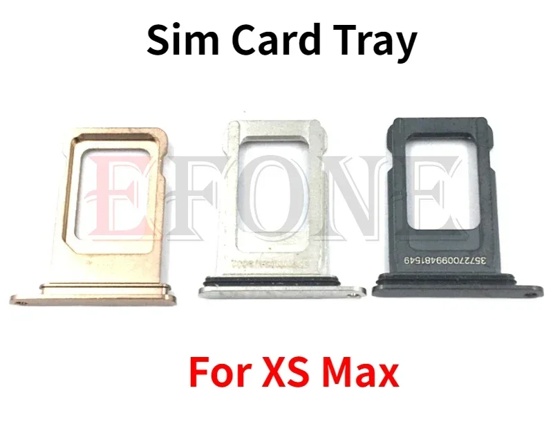 Para Apple iPhone X XR XS Max ranura para tarjeta Sim soporte de bandeja lector de tarjetas Sim
